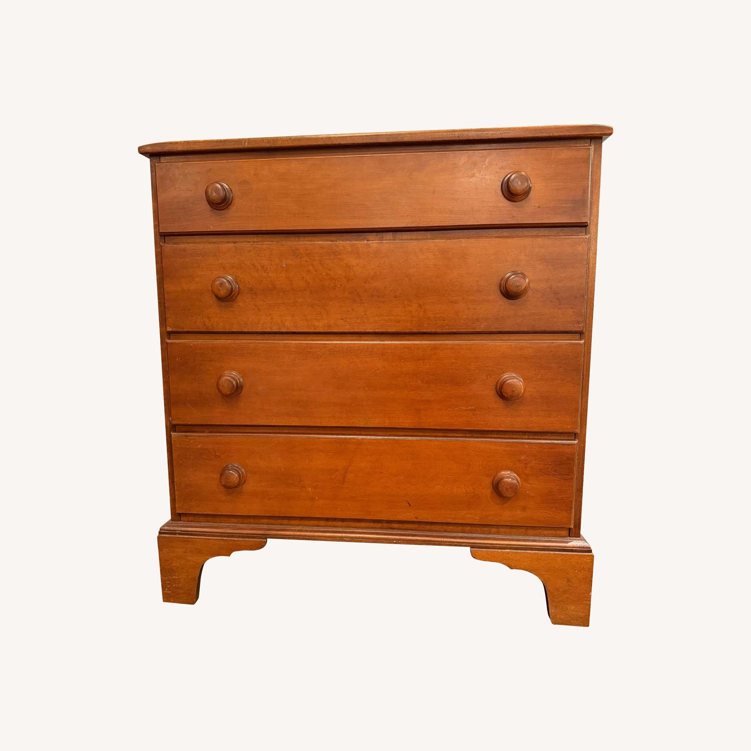 Vintage 4 Drawer Dresser - image-0