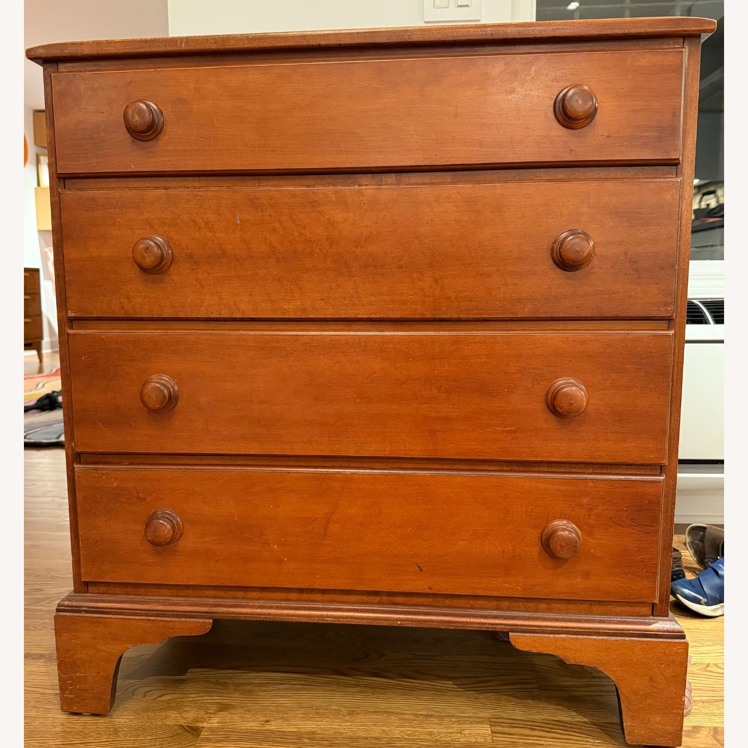 Vintage 4 Drawer Dresser - image-1