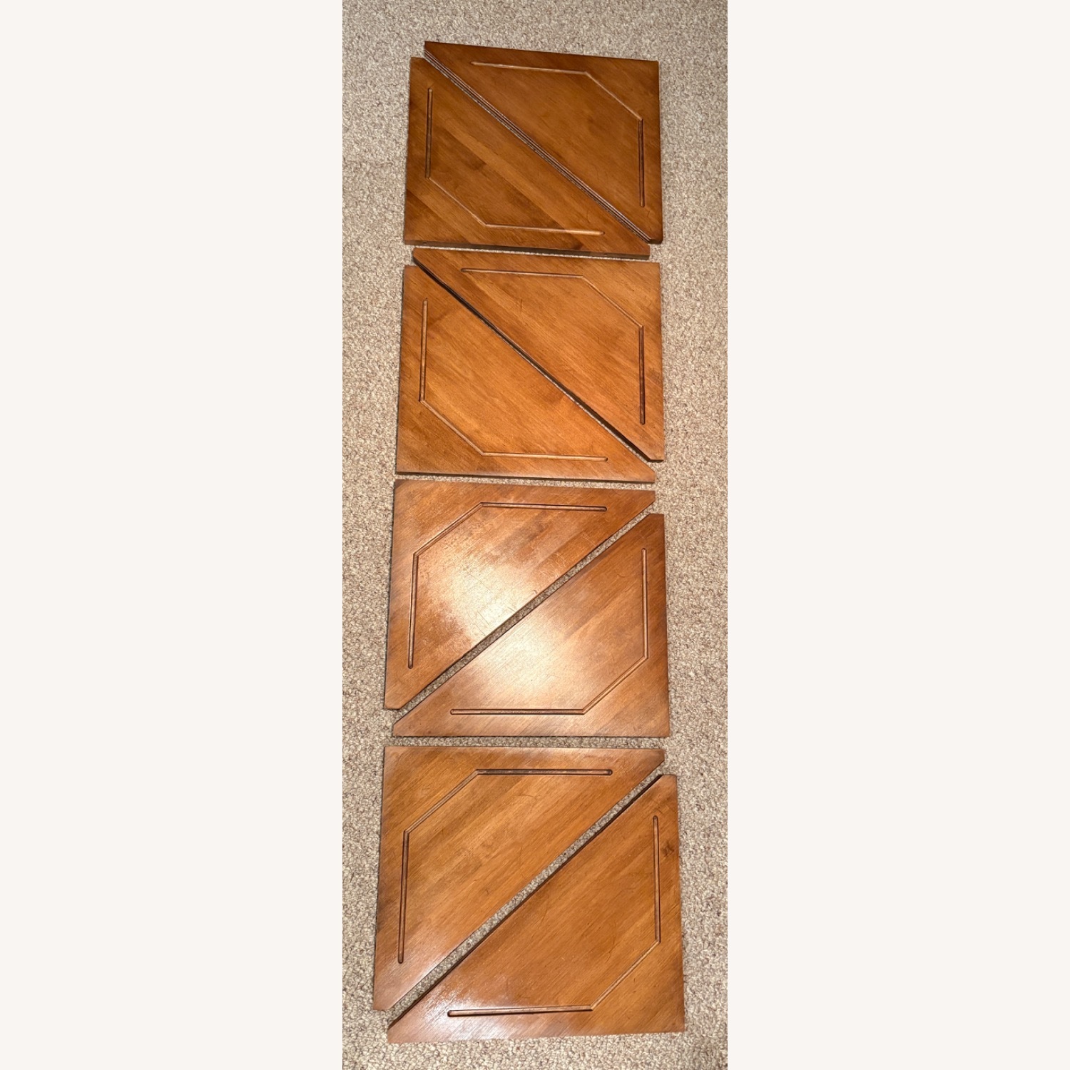 Ethan Allen Media Console with Corner Shelves - image-6