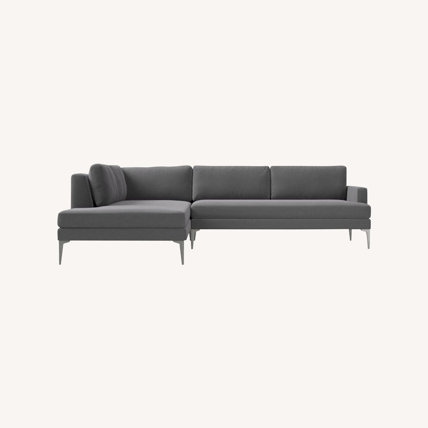 West Elm Andes 3 Piece Sectional Sofa - image-0