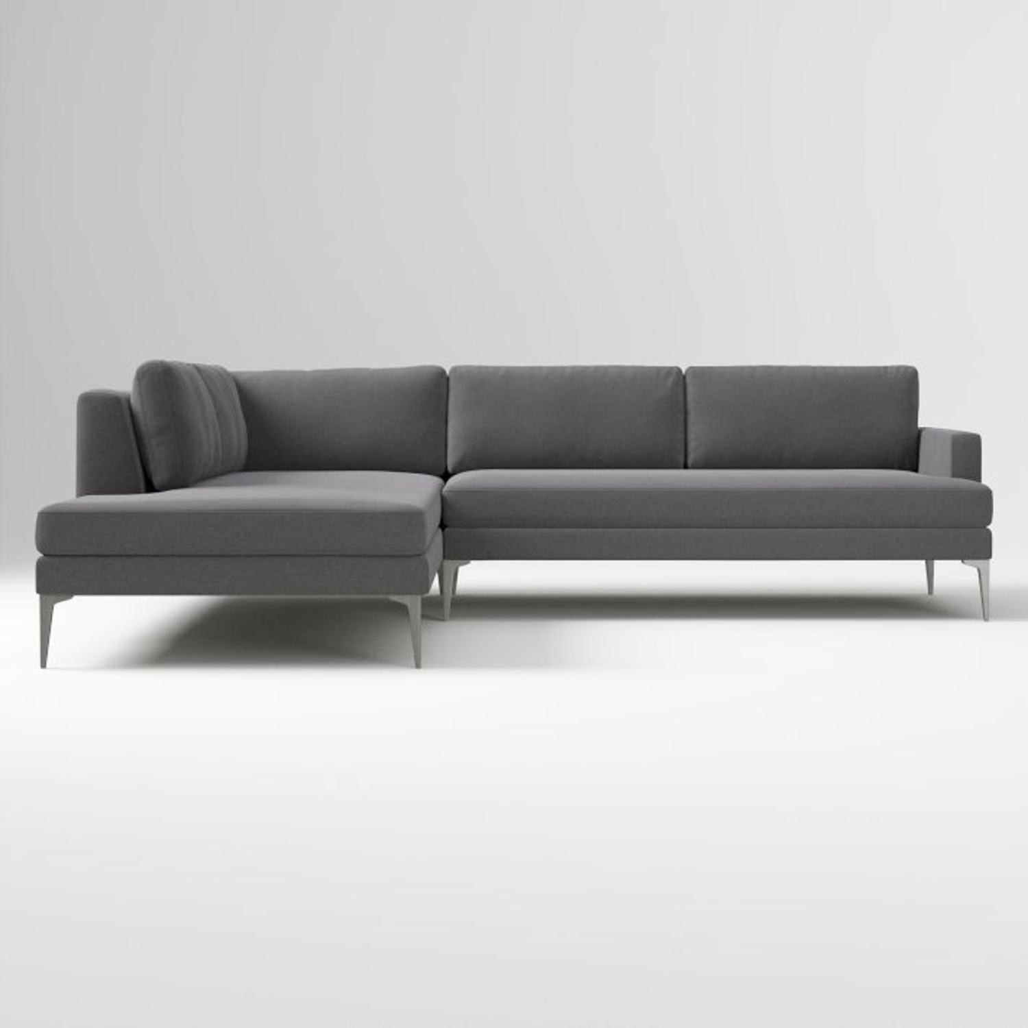 West Elm Andes 3 Piece Sectional Sofa - image-4