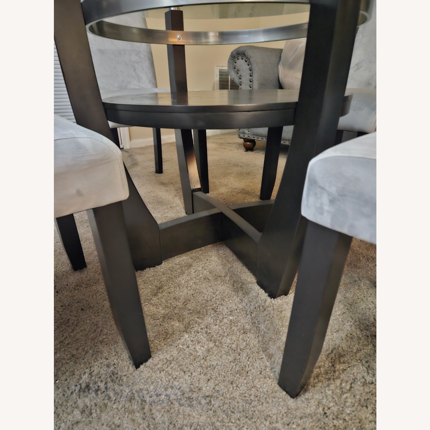 Value City Grey Dining Set - image-2