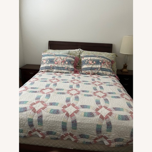 Used Solid Wood Headboard Bed for sale on AptDeco