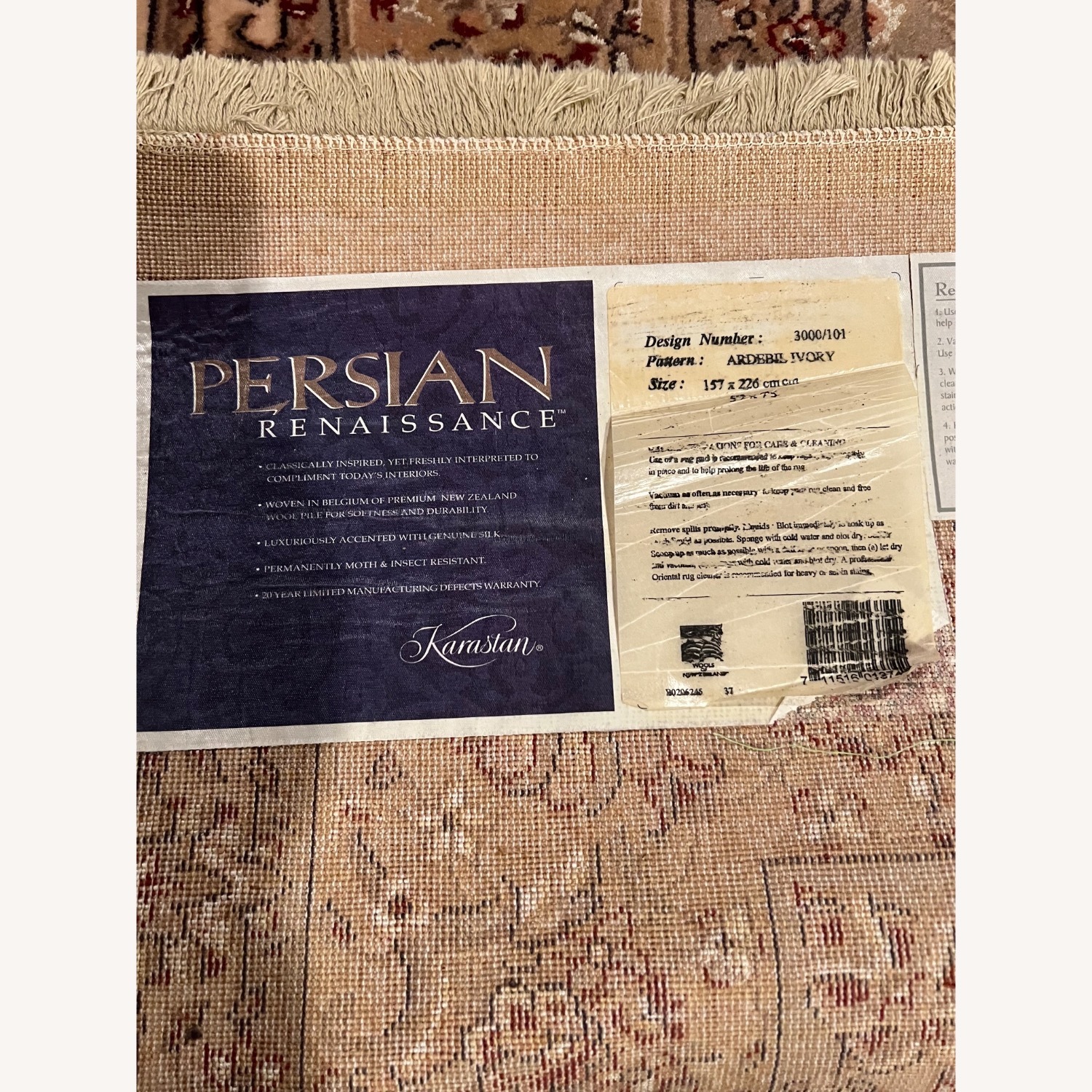 Karastan Persian Renaissance Area Rug 5'2x7'5 - image-2