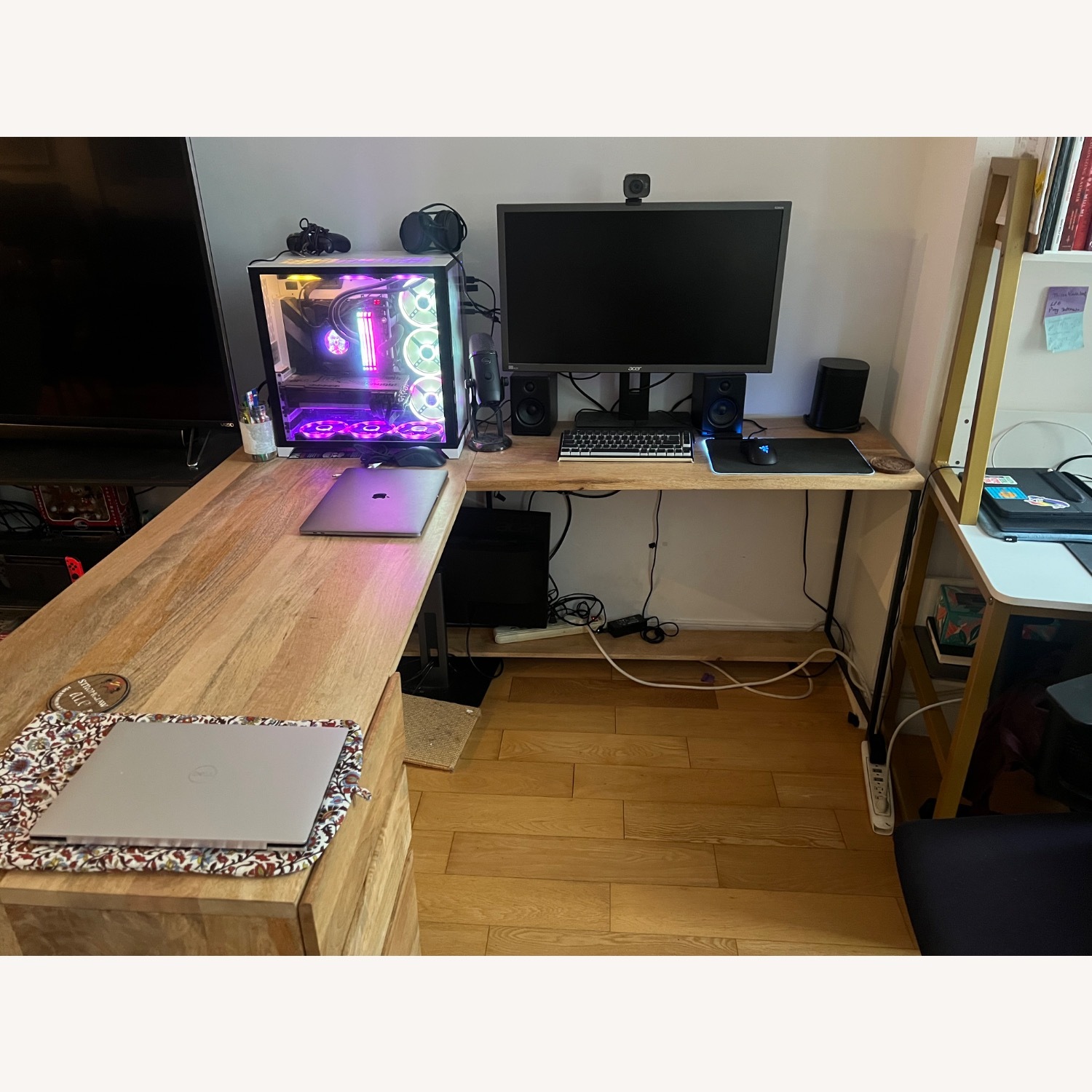 West Elm L Shaped Desk - image-3