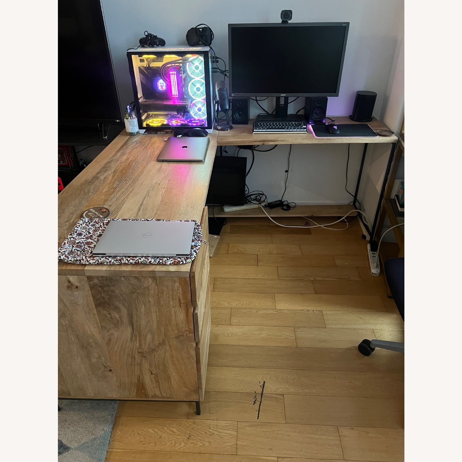 West Elm L Shaped Desk - image-2