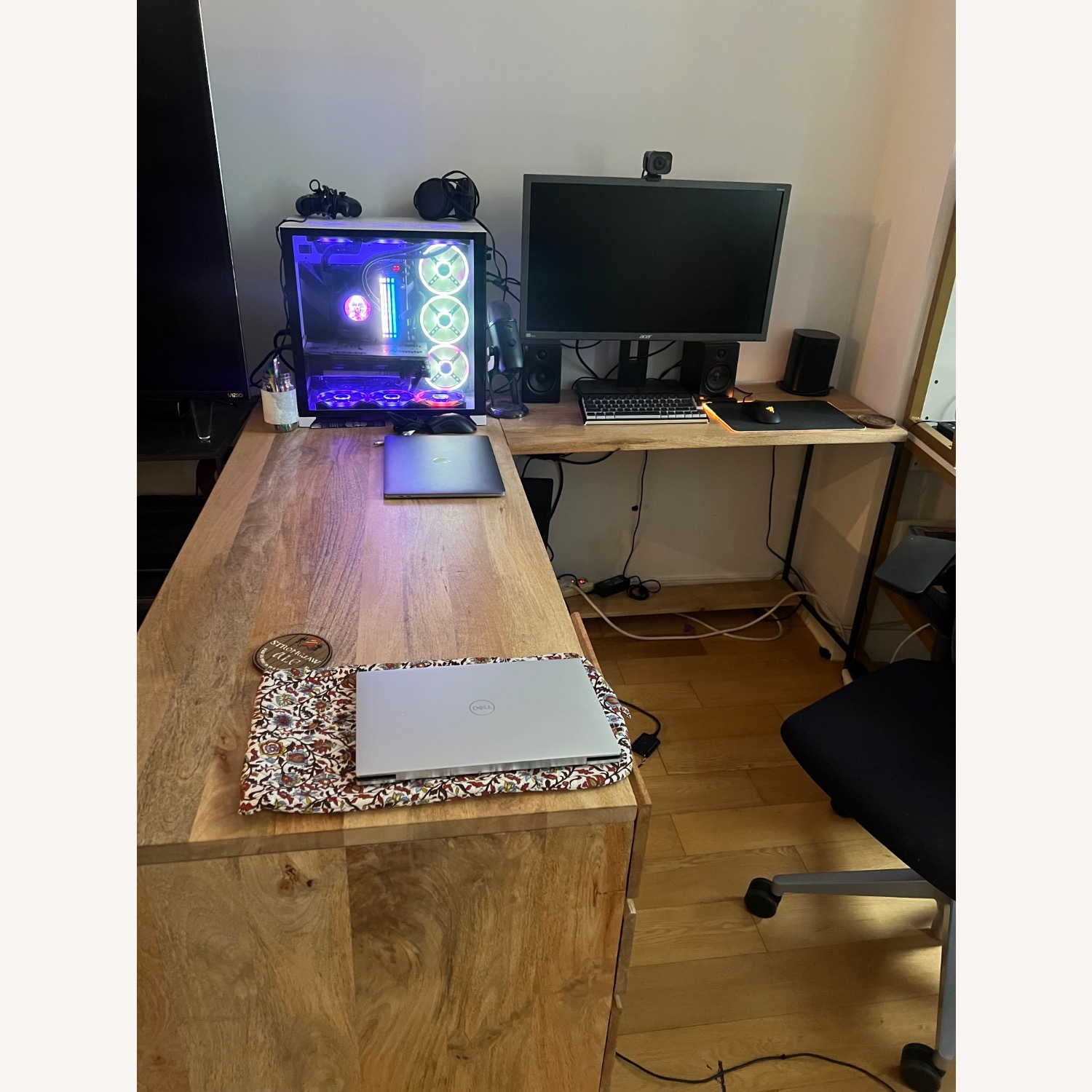 West Elm L Shaped Desk - image-4