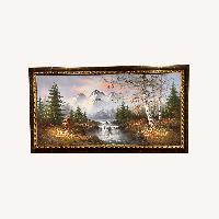 Wall Painting Winter Scenery