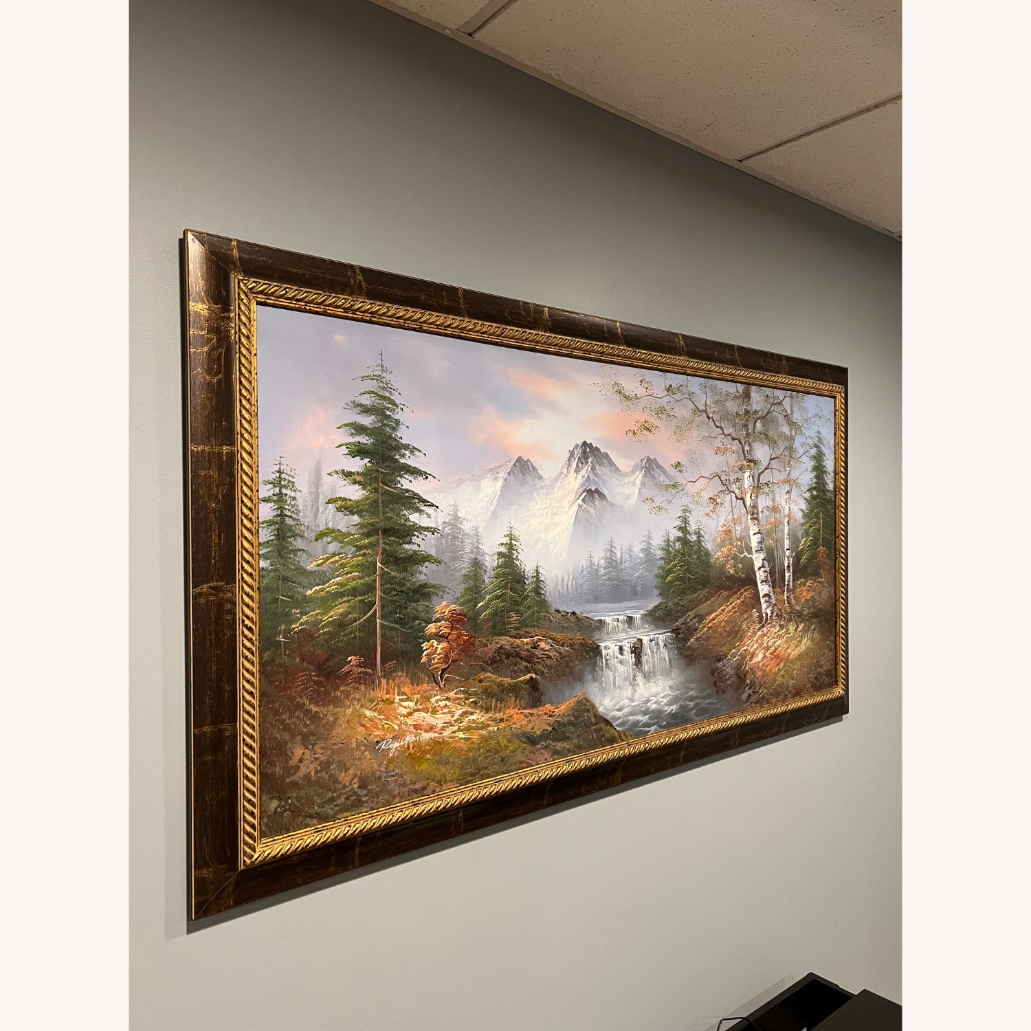 Wall Painting Winter Scenery - image-3