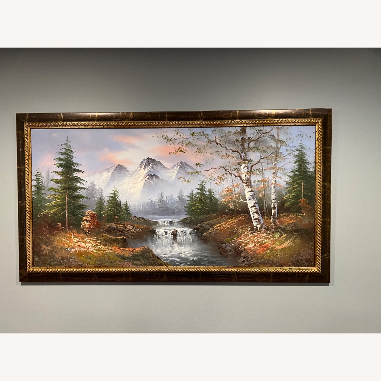 Wall Painting Winter Scenery - image-1