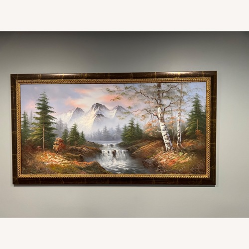 Used Wall Painting Winter Scenery for sale on AptDeco