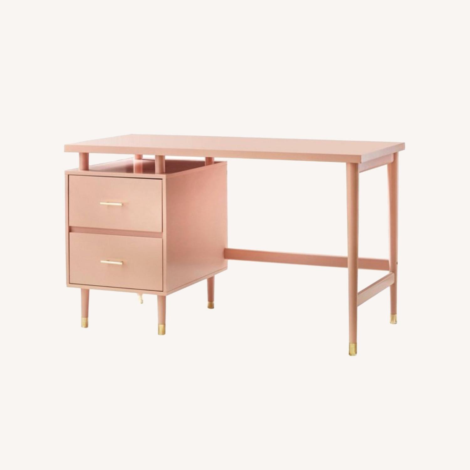 Target Blush Pink Writing Desk - image-0