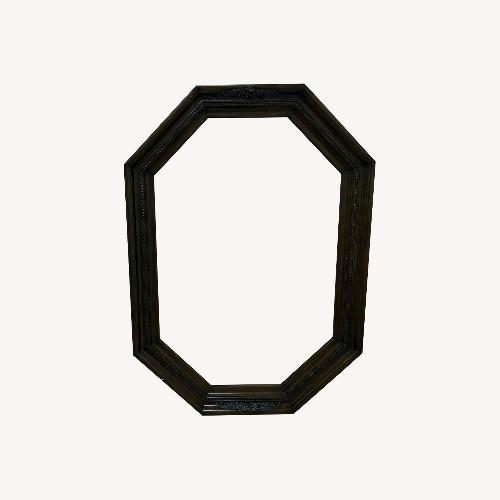 Used Vintage Octagon Beveled Glass Mirror for sale on AptDeco