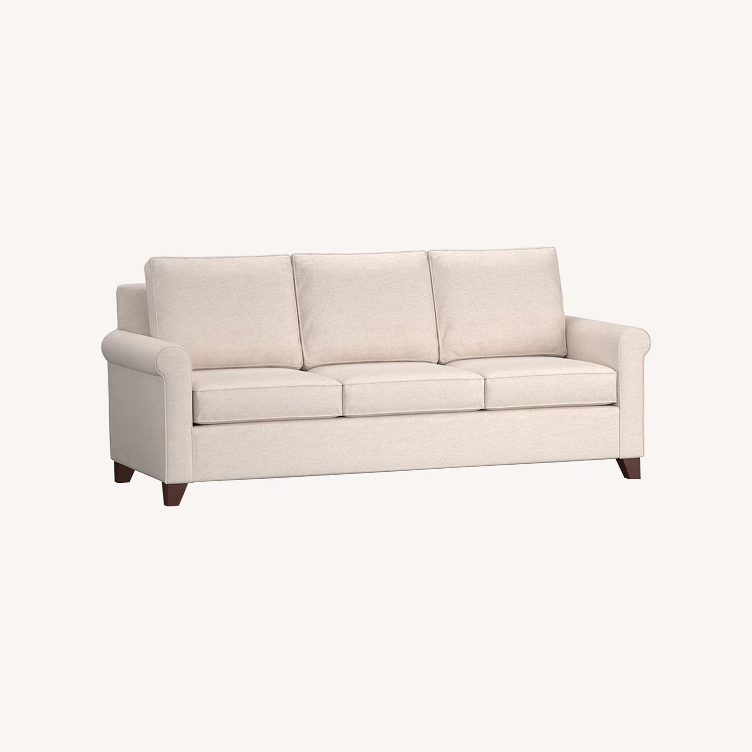 Pottery Barn Cameron Roll Arm Sleeper Sofa  - image-0