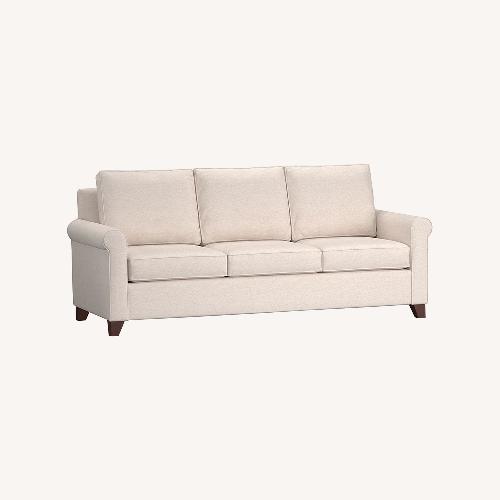 Used Pottery Barn Cameron Roll Arm Sleeper Sofa  for sale on AptDeco