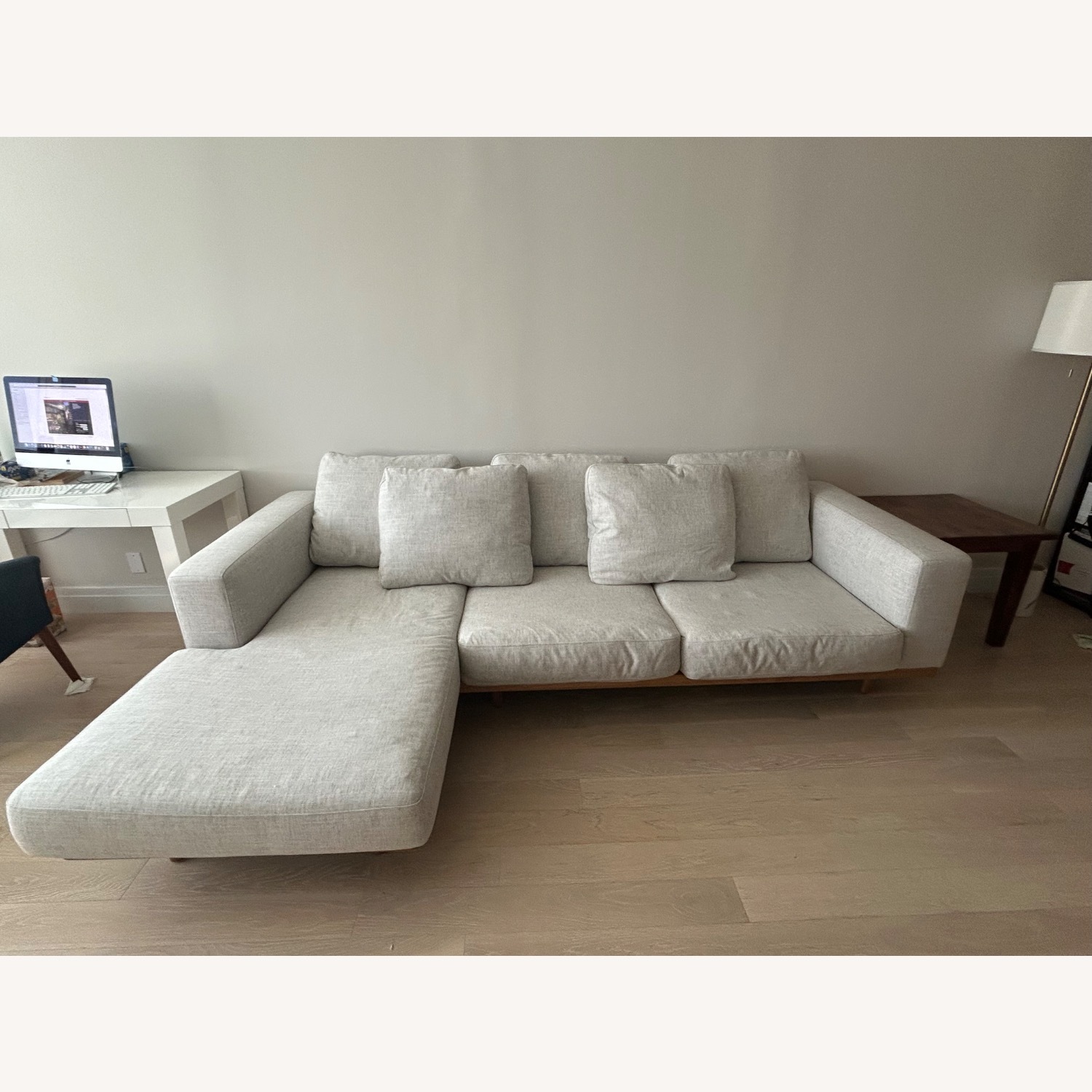 West Elm Newport Left Chaise Sectional - image-1