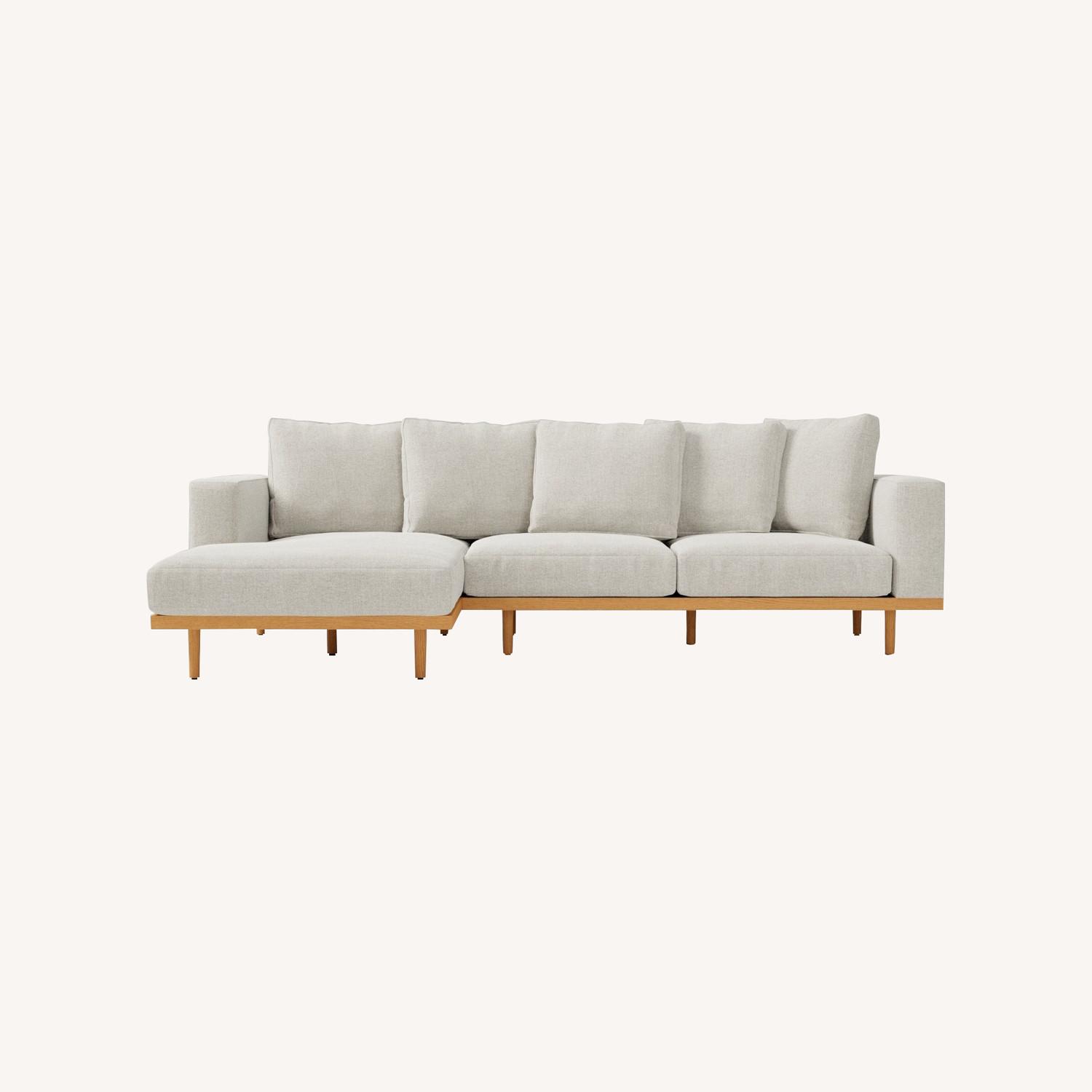 West Elm Newport Left Chaise Sectional - image-0