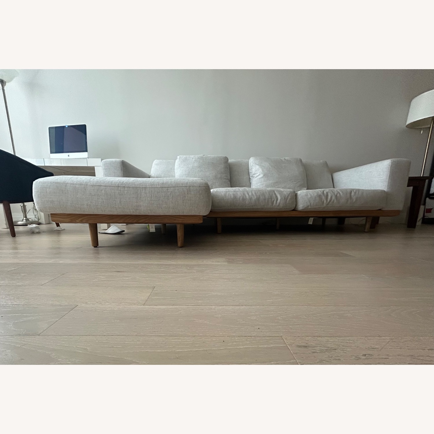 West Elm Newport Left Chaise Sectional - image-7