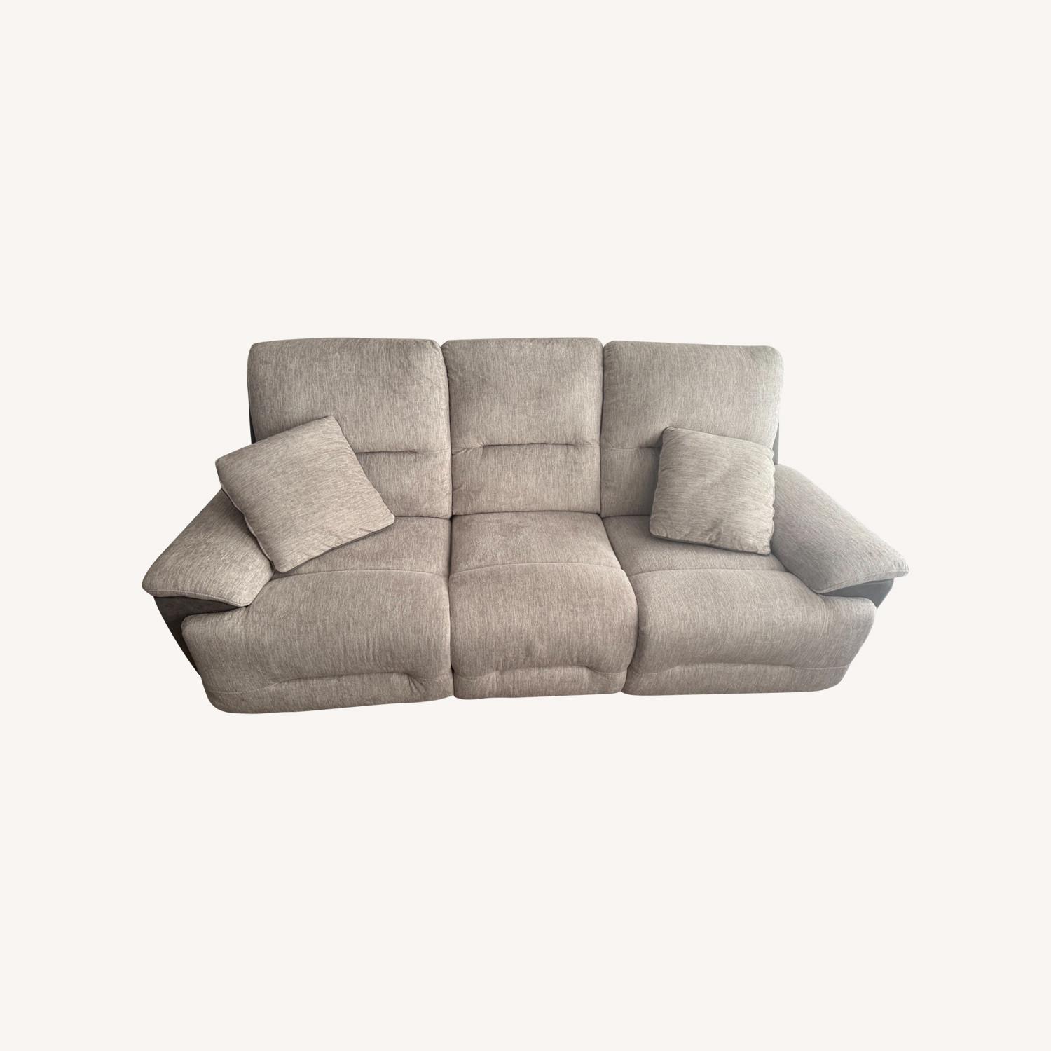 Bob's Discount Furniture Sonoma 90" Reclining Power Couch - image-0