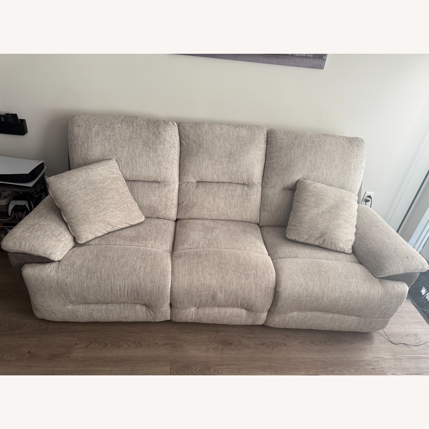 Bob's Discount Furniture Sonoma 90" Reclining Power Couch - image-2