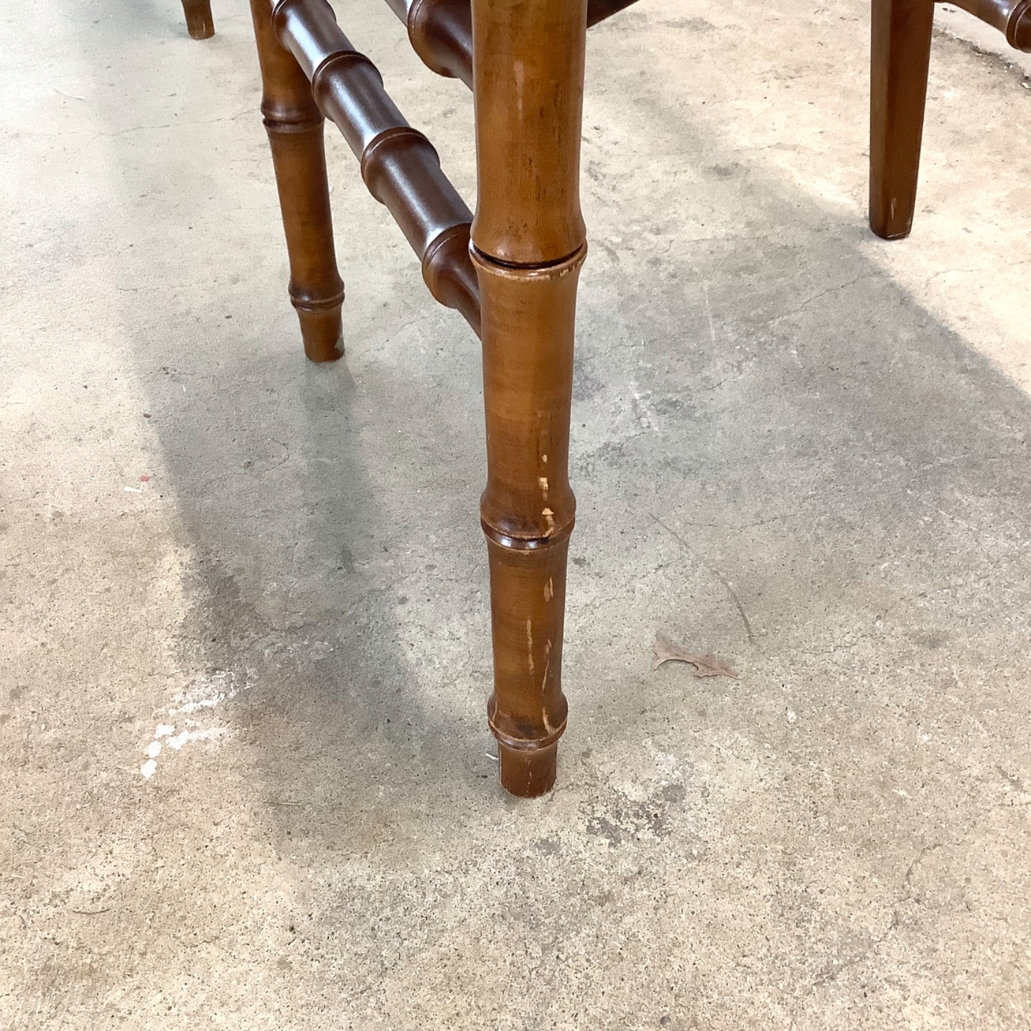 Vintage Faux Bamboo Folding Dining Chairs- Six - image-19