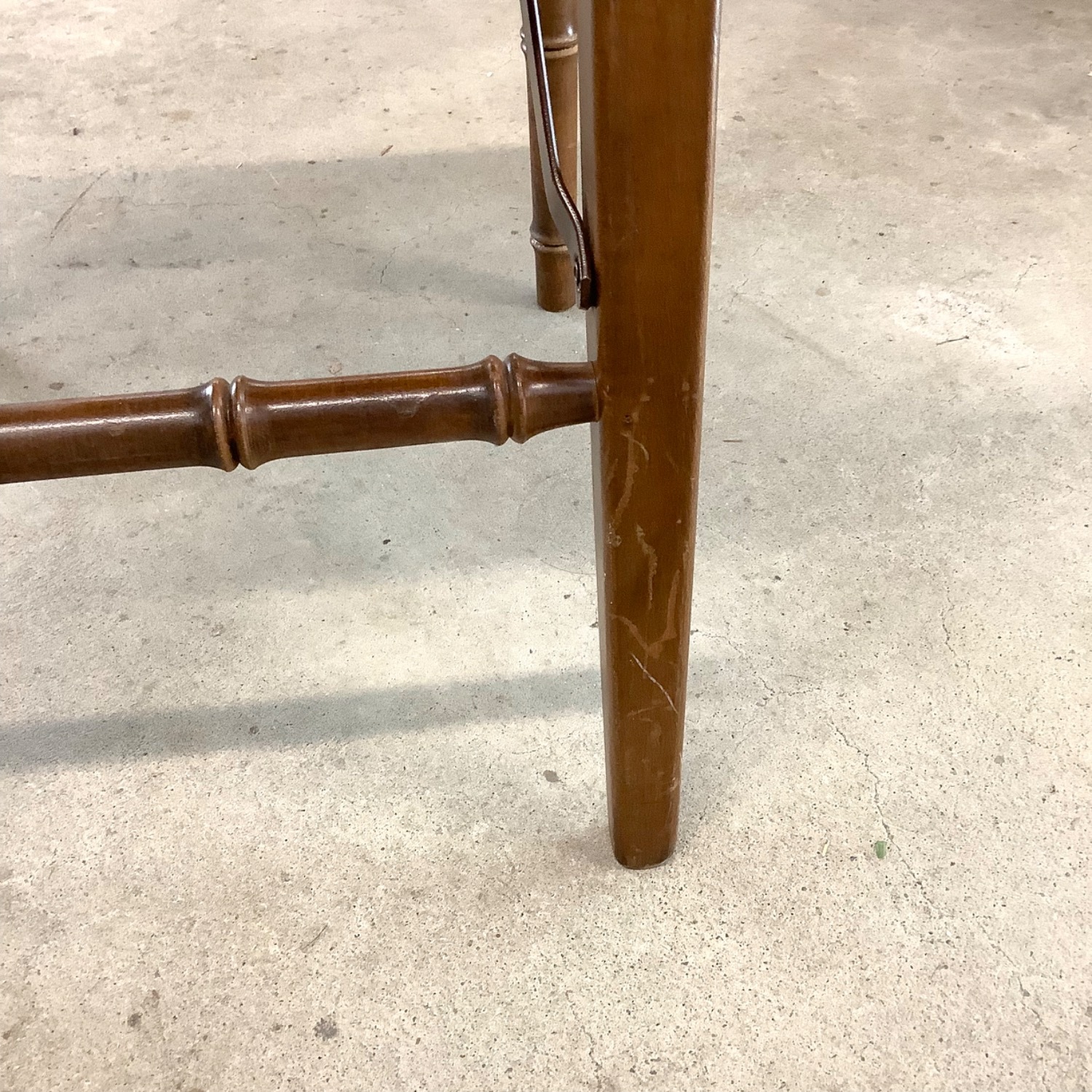 Vintage Faux Bamboo Folding Dining Chairs- Six - image-17