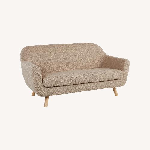 Used Gabriola 64" Loveseat - Sandstone Wool Bouclé for sale on AptDeco