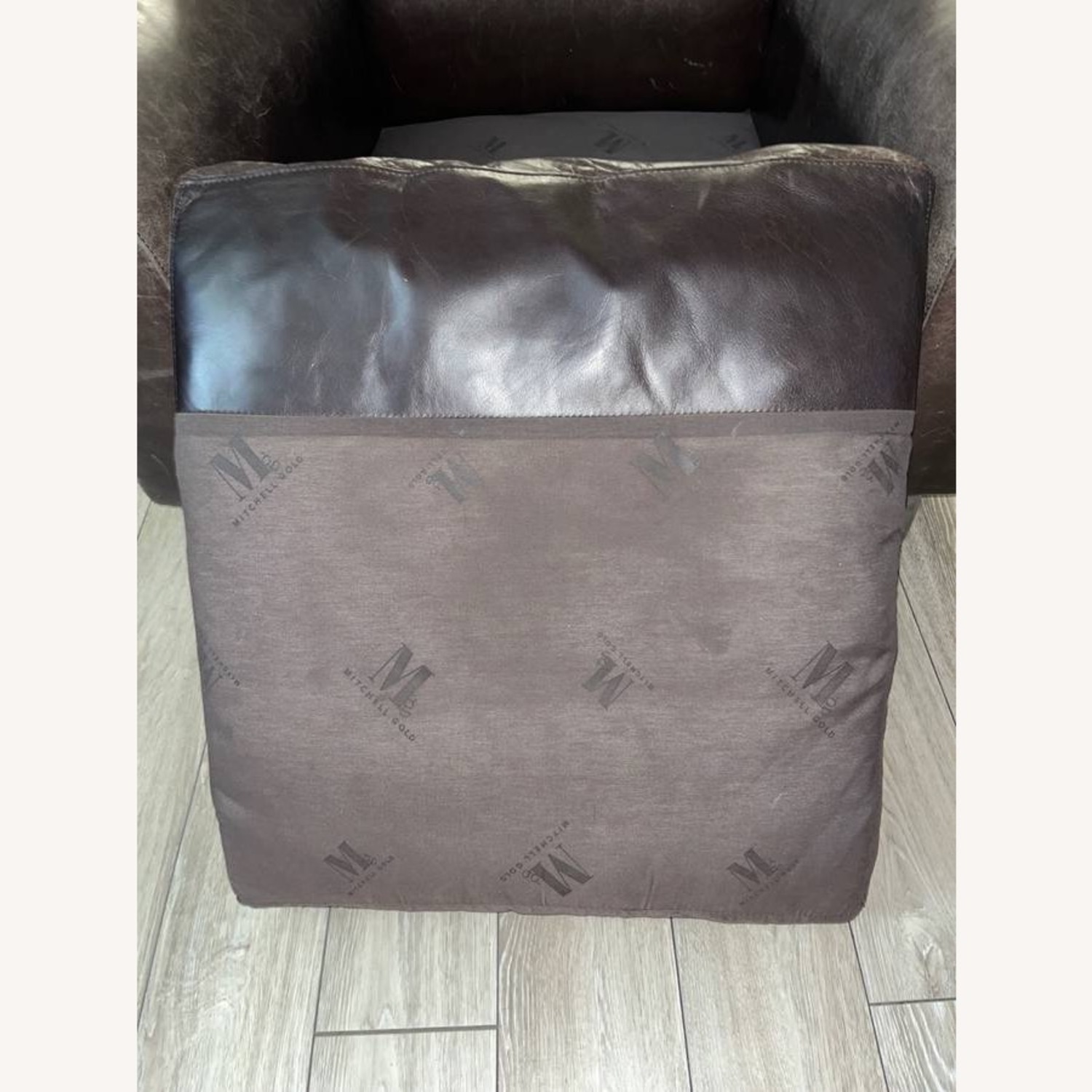 Mitchell Gold + Bob Williams Leather Chair - image-5