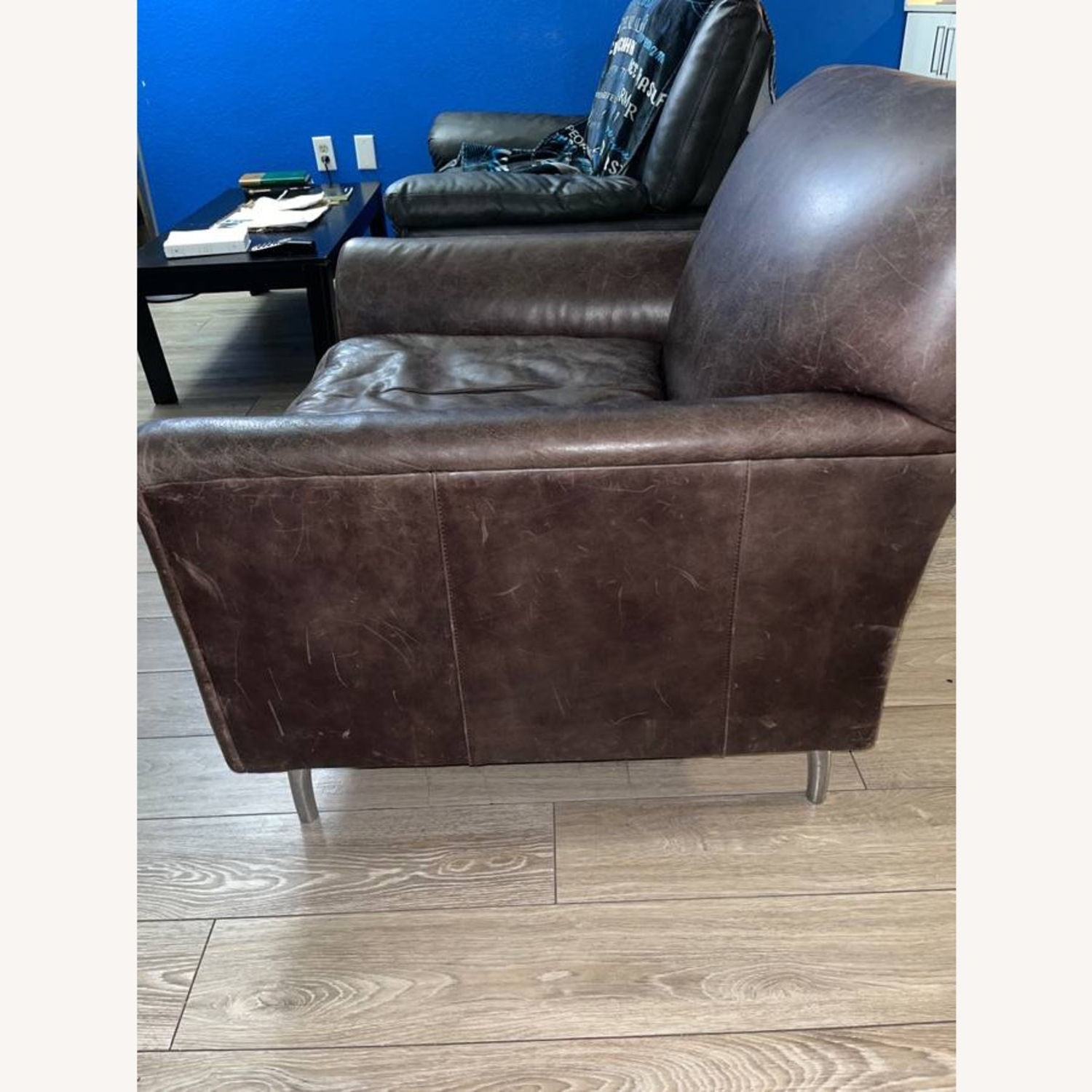 Mitchell Gold + Bob Williams Leather Chair - image-2