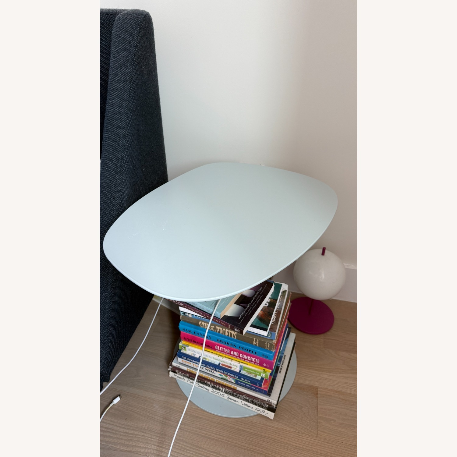 Swole Small Tables in Breezy Blue - Set of 2 - image-2