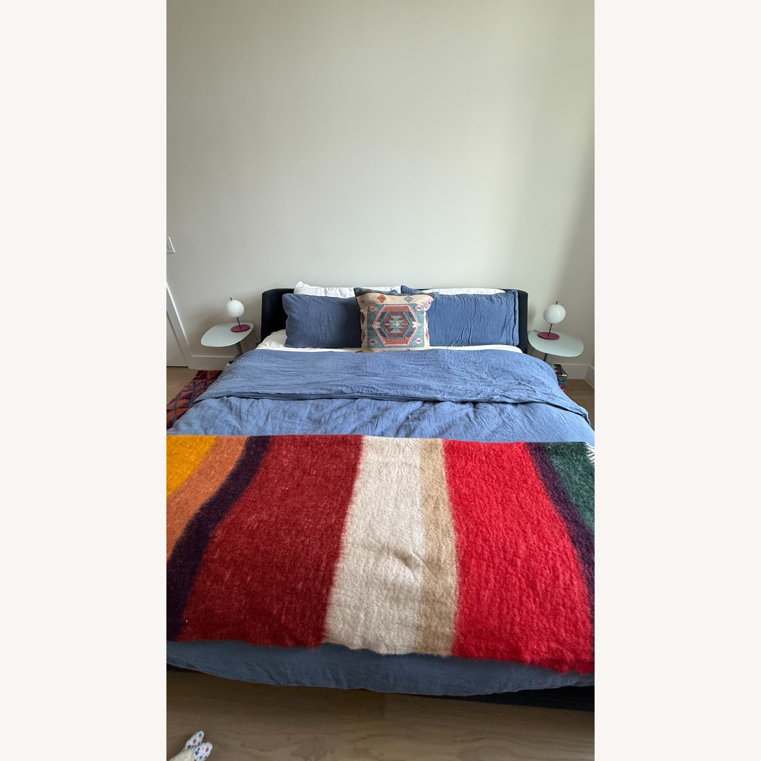 Blu Dot Nook King Bed in Edwards Navy - image-2