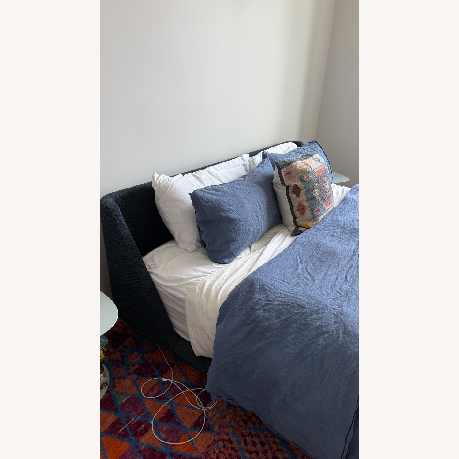 Blu Dot Nook King Bed in Edwards Navy - image-3