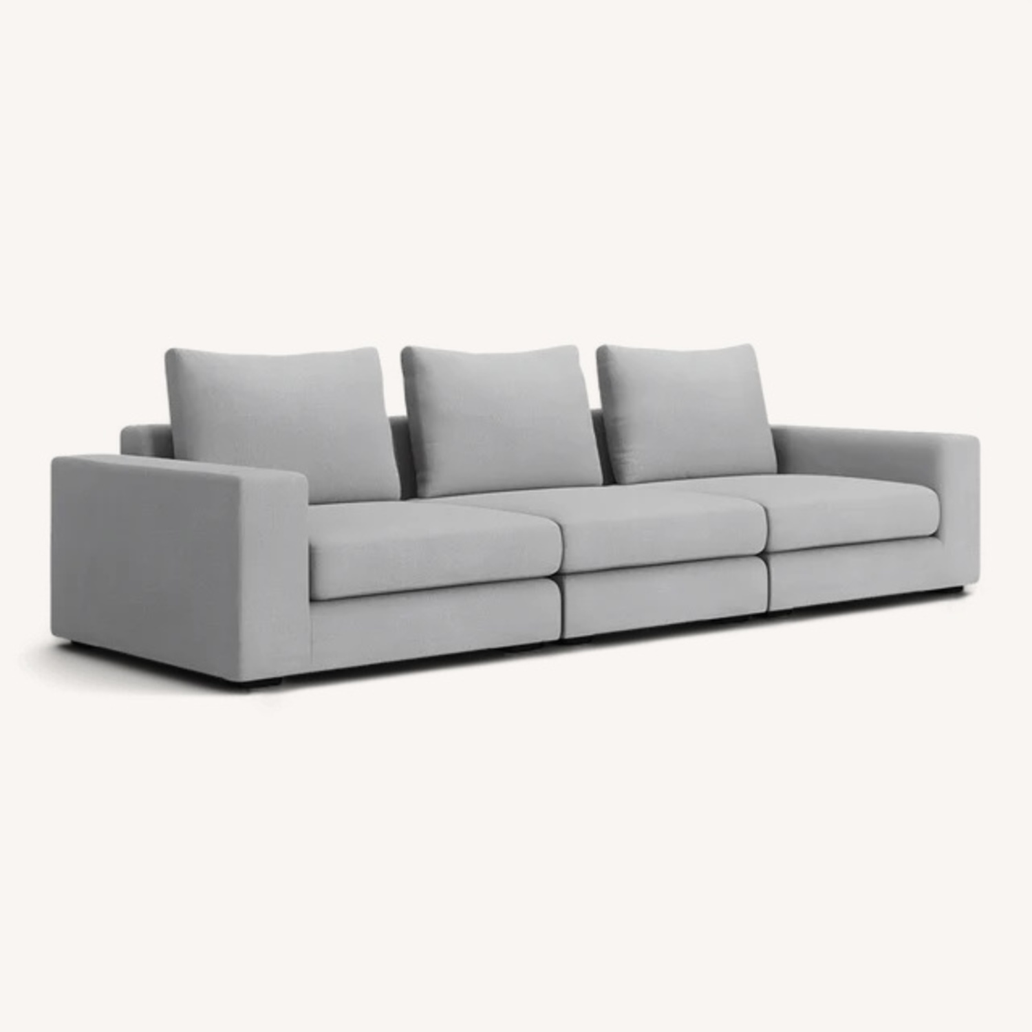 Braxton 3-Piece Sofa (Grey) - image-4