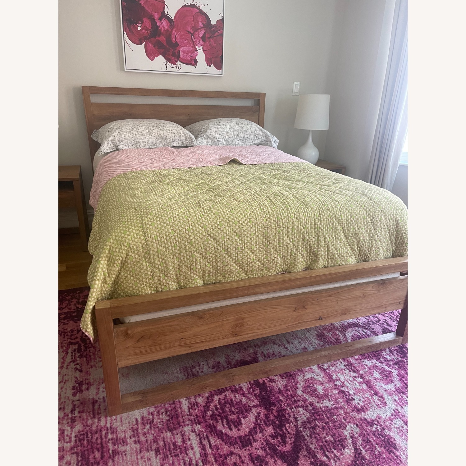 Crate & Barrel Linea Full Bed - image-1