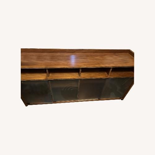 Used Inside Weather Sideboard with Frosted Doors for sale on AptDeco
