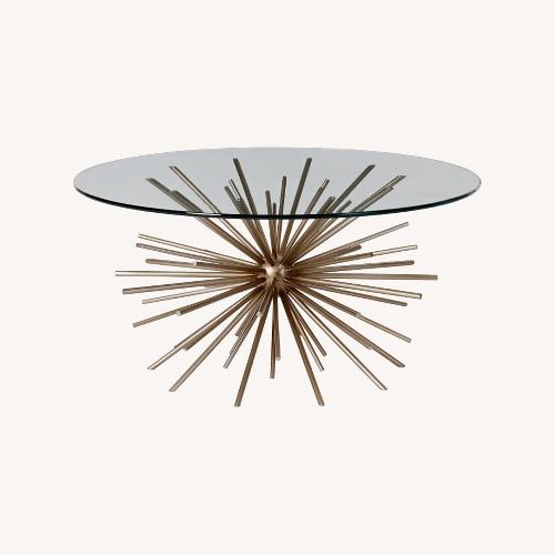 Used West Elm Starburst Coffee Table  for sale on AptDeco