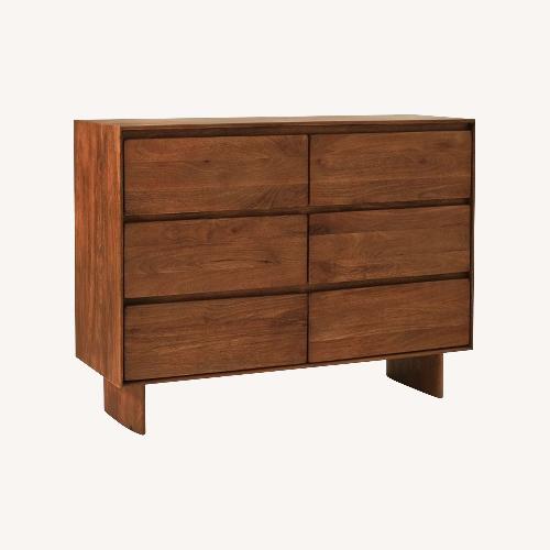 Used Anton Solid Wood 6-Drawer Dresser (62") for sale on AptDeco