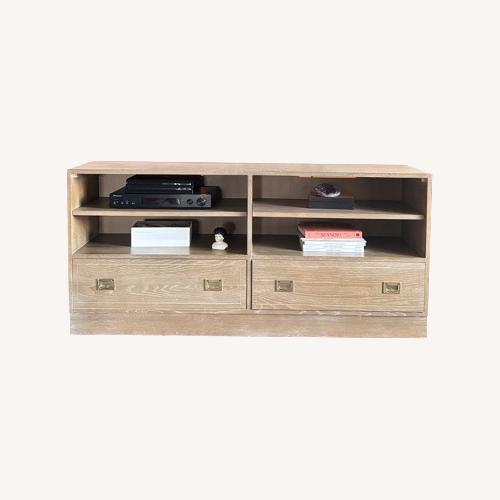 Used TV Stand, Double Open Base for sale on AptDeco