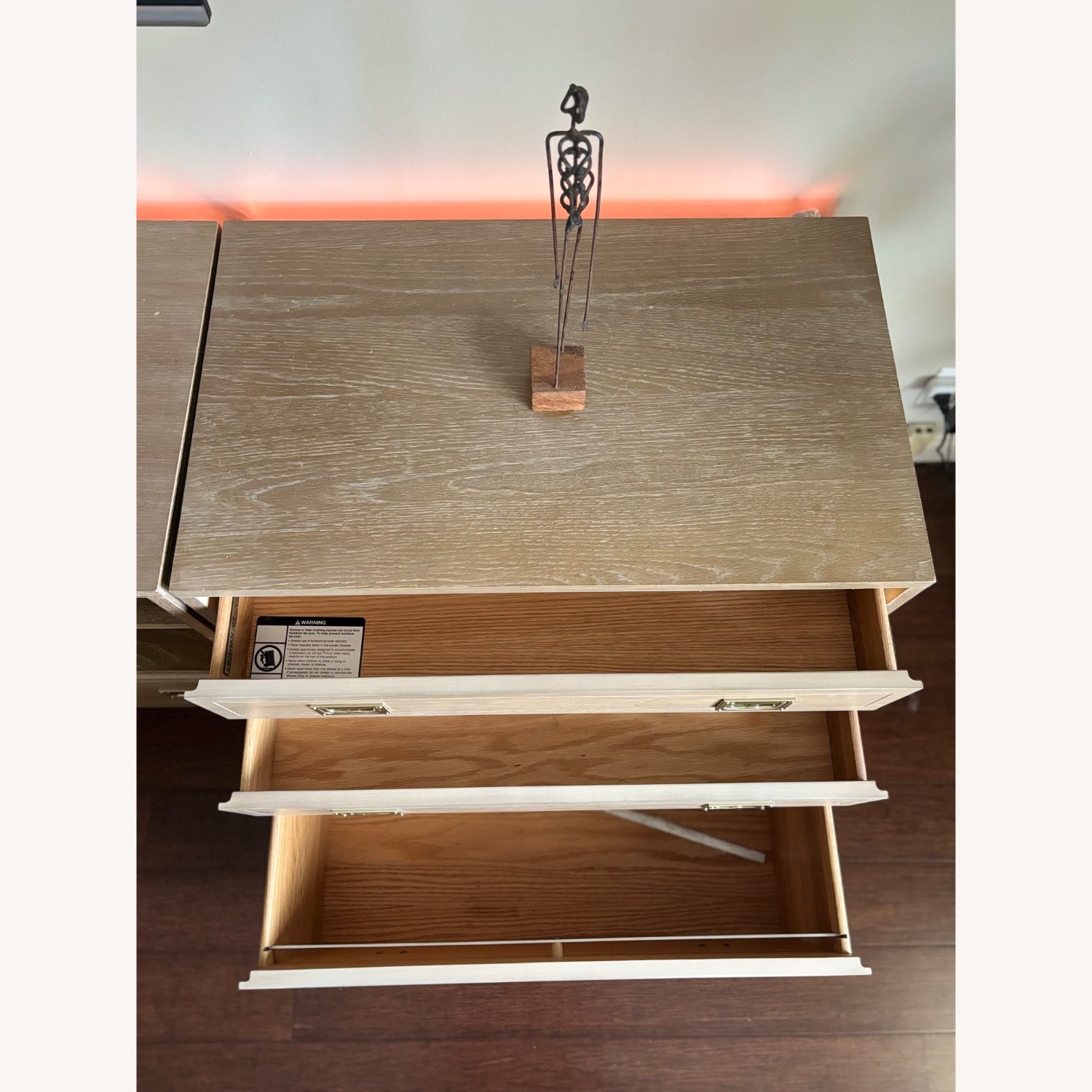 2 Three Drawer Cabinets - image-3