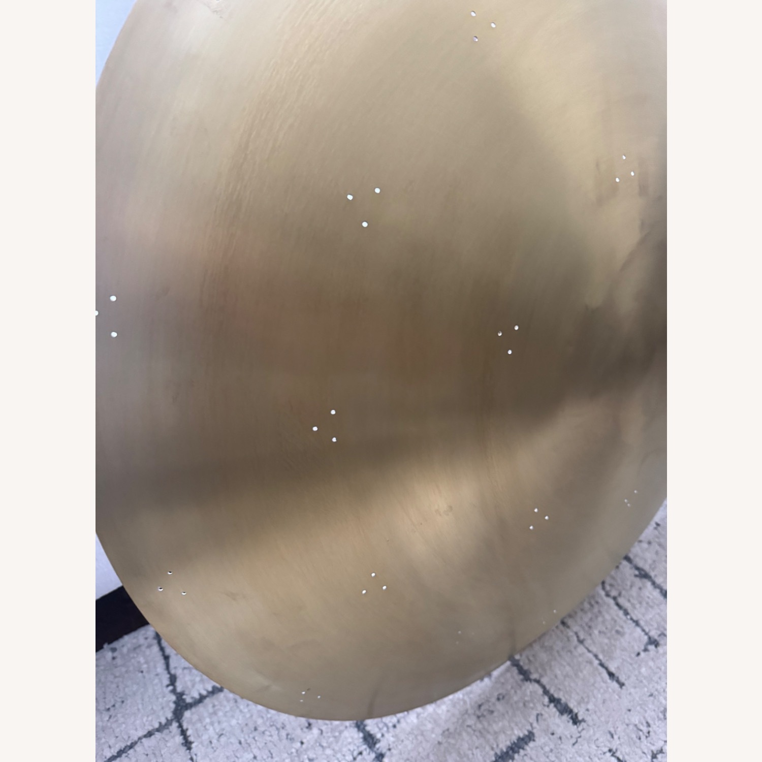 Raul Reyes 'Rey' Perforated Dome Ceiling Lamp - image-4