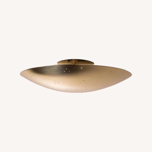 Used Raul Reyes 'Rey' Perforated Dome Ceiling Lamp for sale on AptDeco