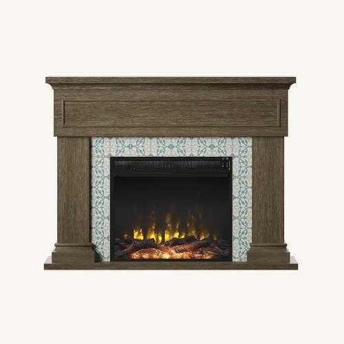 Used Griffis TV Stand/Electric Fireplace with Heater for sale on AptDeco