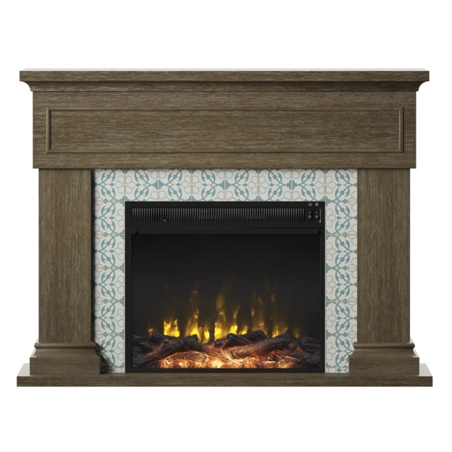 Griffis TV Stand/Electric Fireplace with Heater - image-4