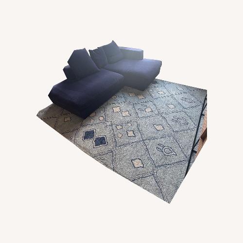 Used Williams Sonoma Amina Hand Knotted Rug 8x10 for sale on AptDeco