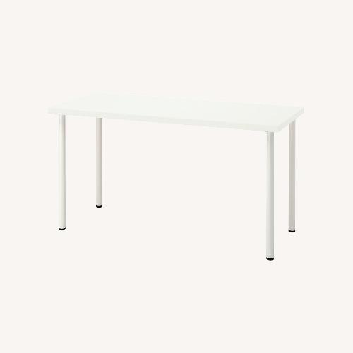 Used IKEA Lagkapten  White Desk  for sale on AptDeco