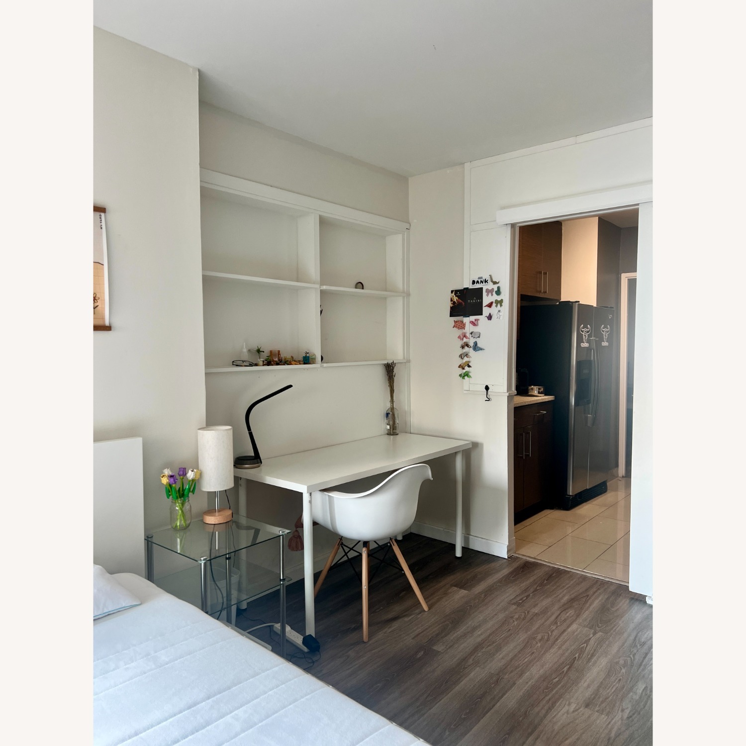 IKEA Lagkapten  White Desk  - image-1