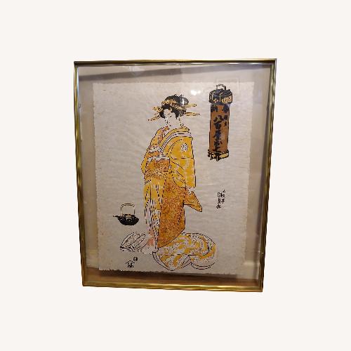 Used Geisha Picture Wall Decor for sale on AptDeco