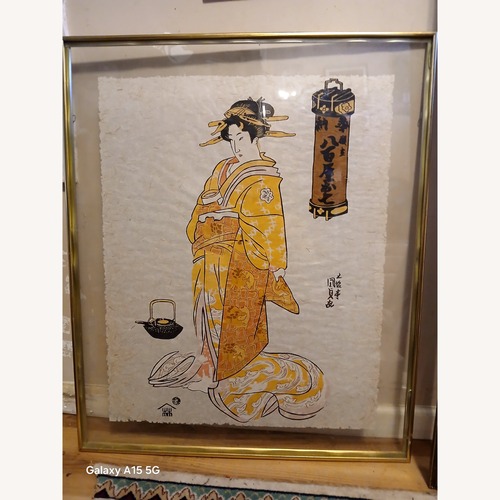 Used Geisha Picture Wall Decor for sale on AptDeco
