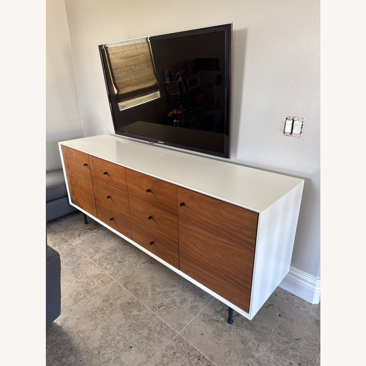 Cora Large Mid-Century Modern Credenza - image-5