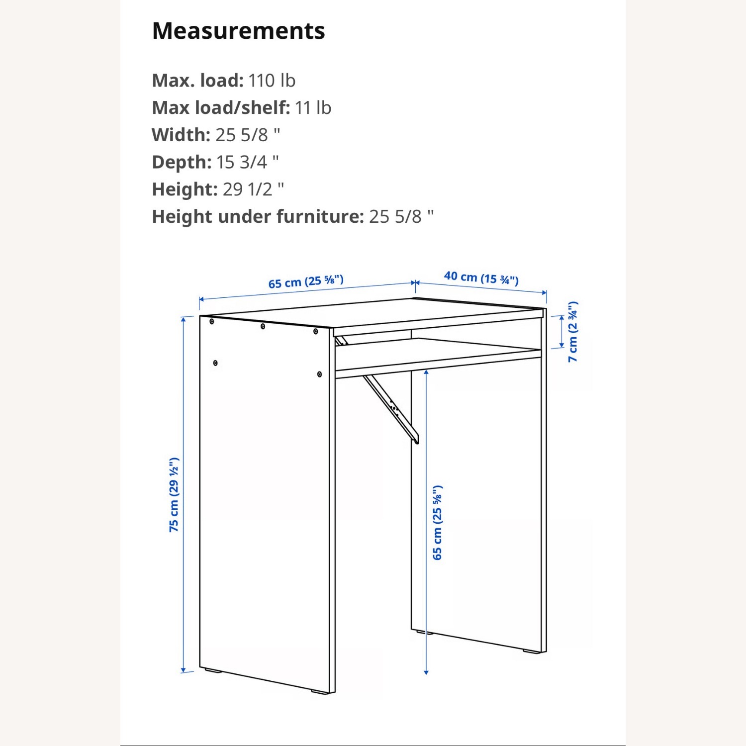IKEA Torald White Desk - image-6